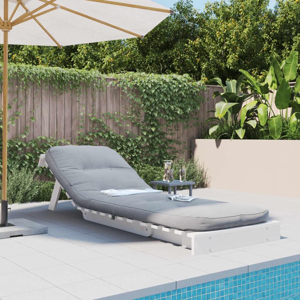fehér tömör fenyőfa futon kanapéágy matraccal 70 x 206 x 11 cm