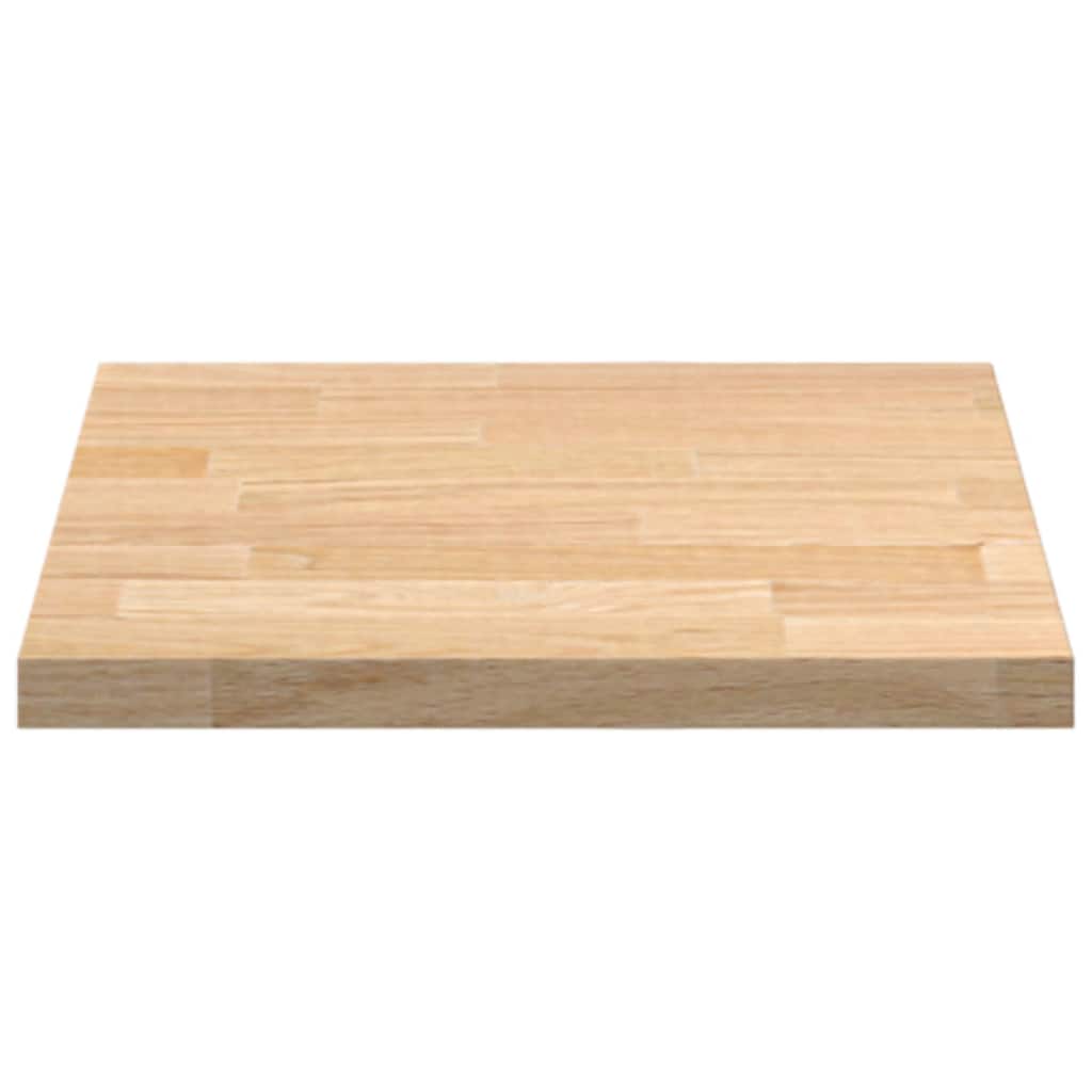 konyhai munkalap 40x63,5x2,7 cm tömör fa tölgyfa téglalap alakú