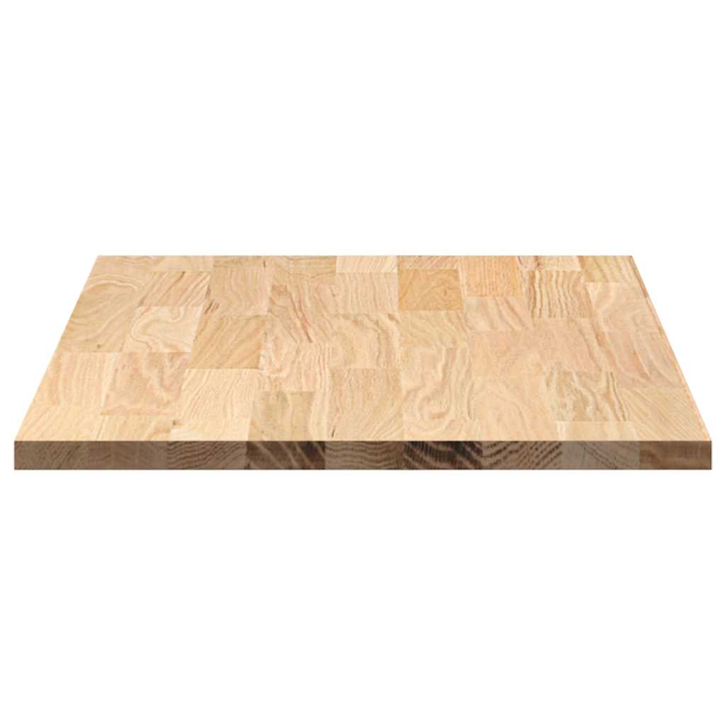 konyhai munkalap 100x63,5x2,7cm tömör fa tölgyfa téglalap alakú