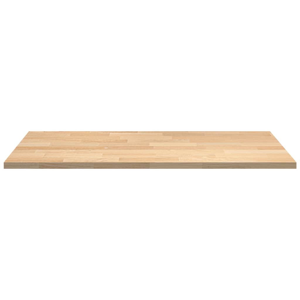 konyhai munkalap 120x63,5x2,7cm tömör fa tölgyfa téglalap alakú