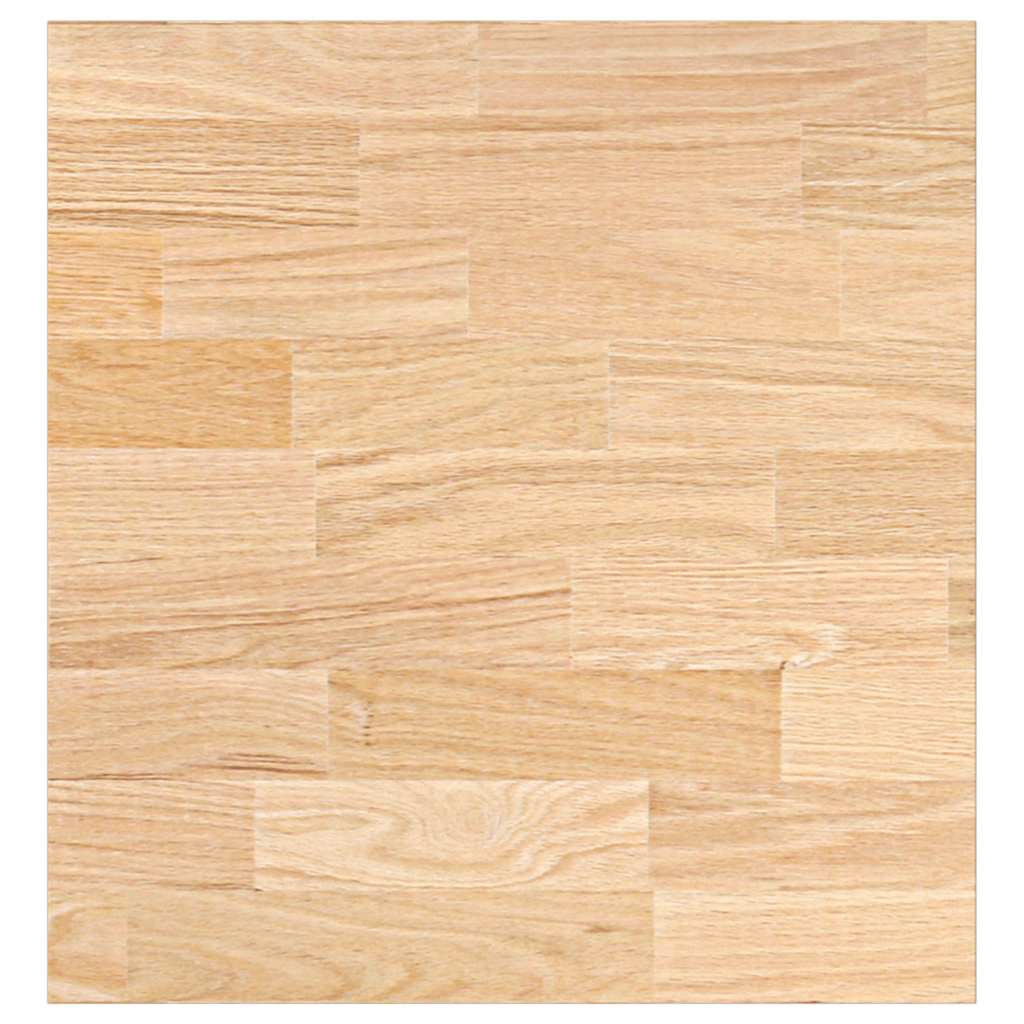 konyhai munkalap 60x63,5x4 cm tömör fa tölgyfa téglalap alakú