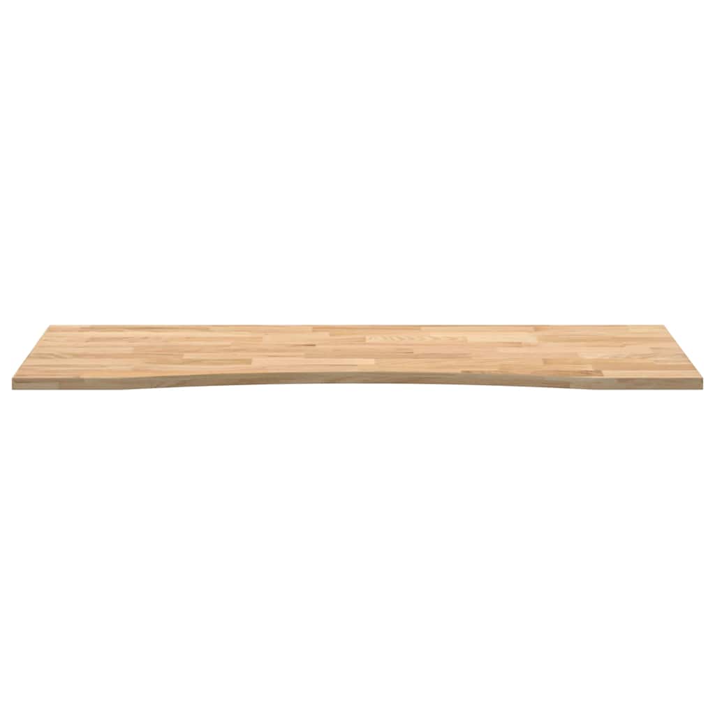 tömör tölgyfa téglalap alakú asztallap kezeletlen 140x60x2,5 cm