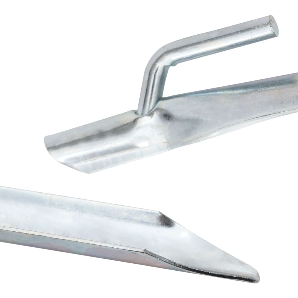 24 db V-alakú horganyzott acél sátorszeg 17 cm Ø20 mm