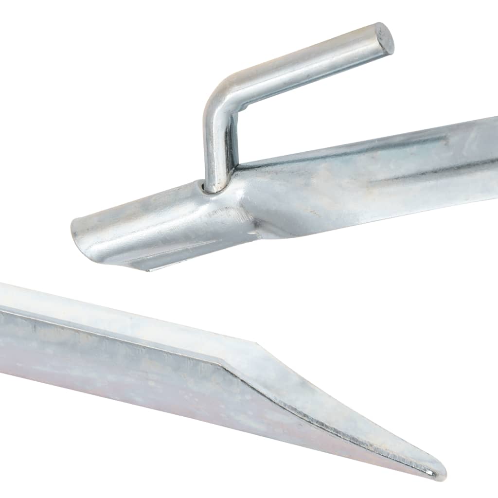 24 db V-alakú horganyzott acél sátorszeg 29,5 cm Ø20 mm