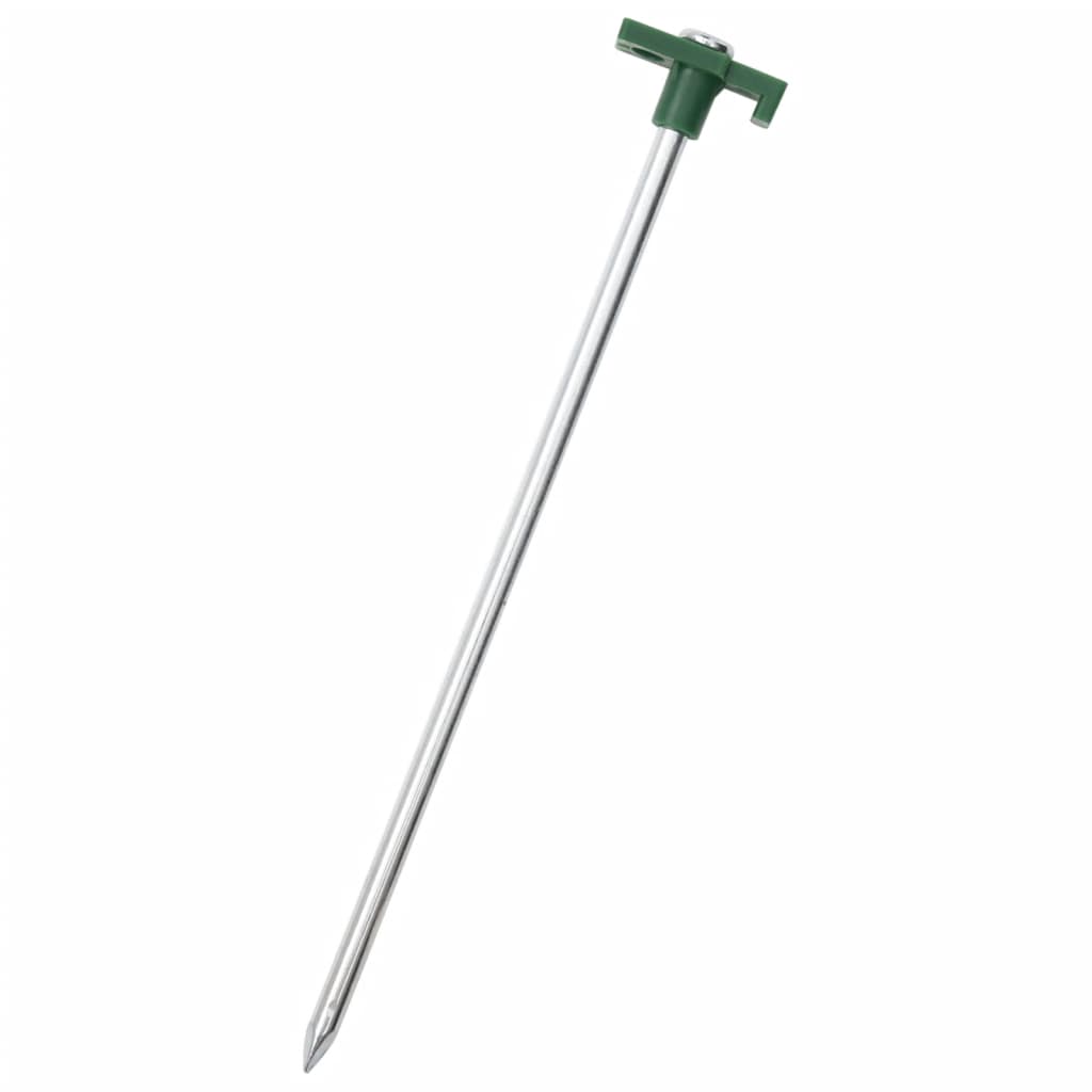 24 db horganyzott acél és PP sátorszeg 25 cm 7 mm