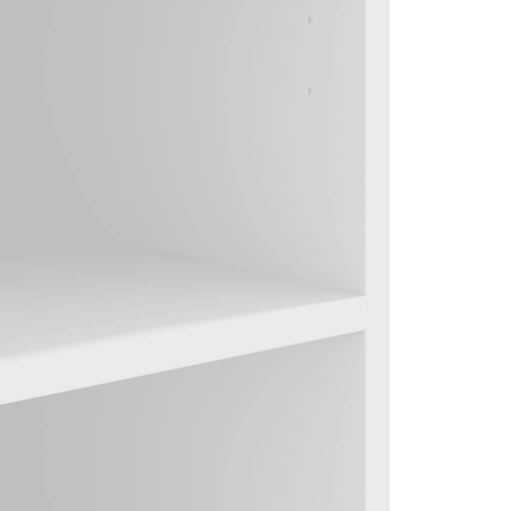 fehér szerelt fa faliszekrény 75 x 35 x 60 cm