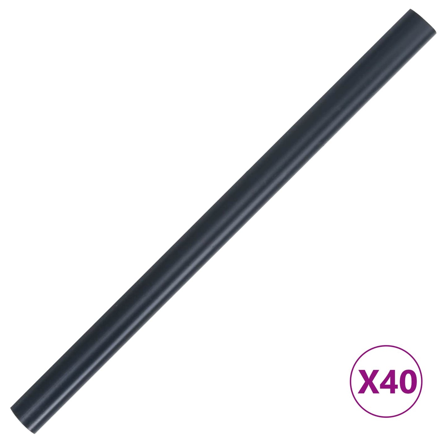 Kerti privacy képernyők 2 pcs 35 x 0,19 m PVC Sötétszürke