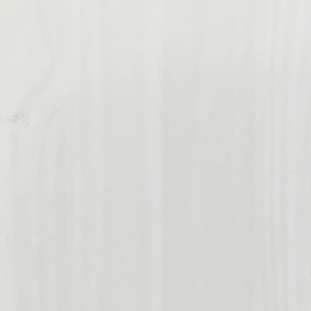 fehér Corona tömör fenyőfa ruhásszekrény 102 x 52 x 186 cm