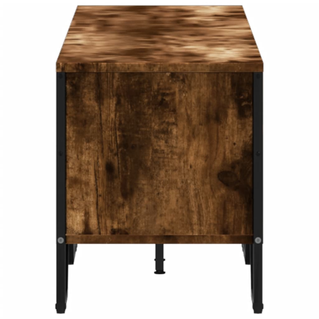 füstös tölgy színű szerelt fa TV-szekrény 180 x 34 x 41 cm