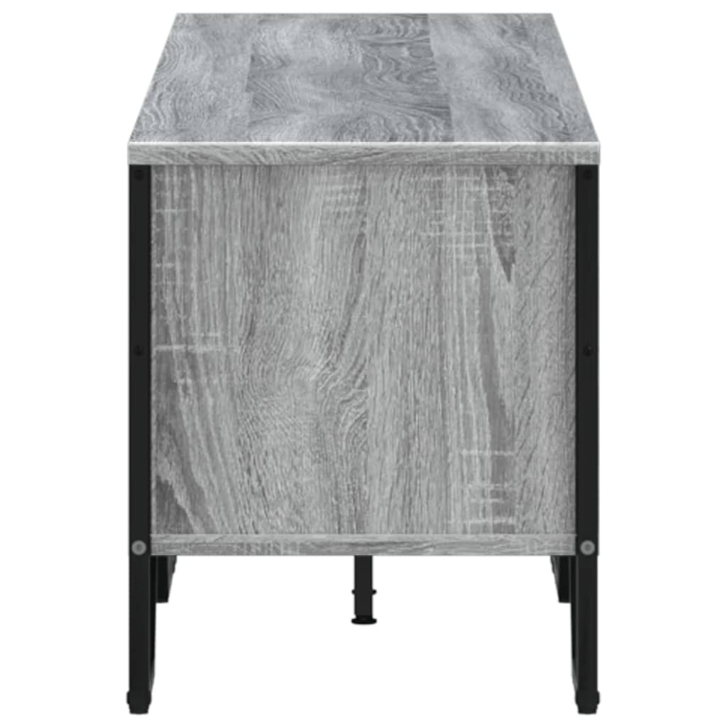 szürke sonoma színű szerelt fa TV-szekrény 180 x 34 x 41 cm