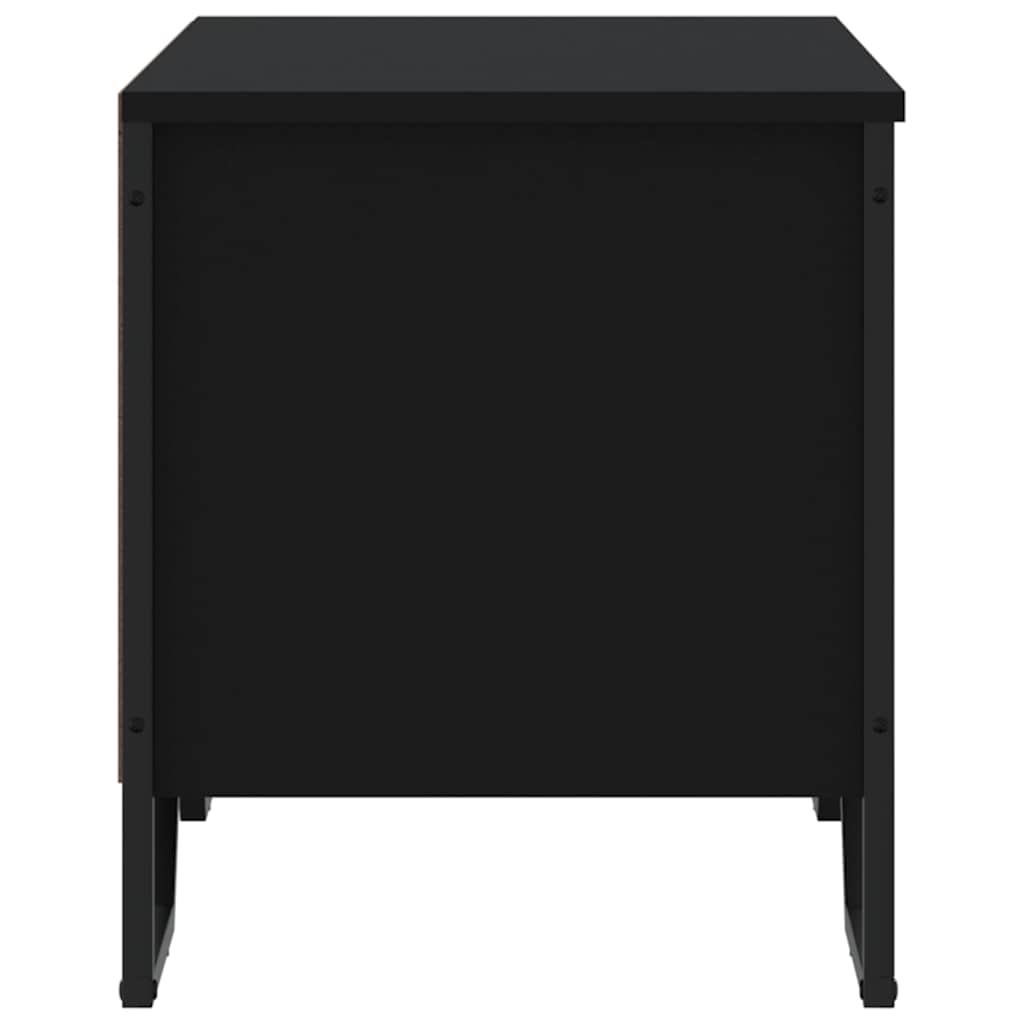 fekete szerelt fa cipőszekrény 90 x 38 x 45,5 cm