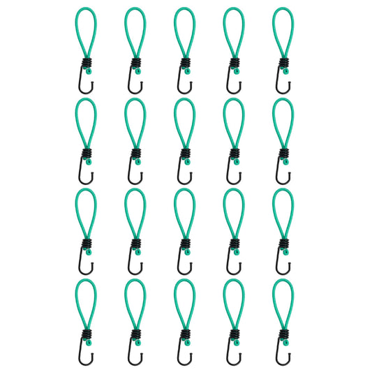20 db bungee szíj kampóval 15 cm