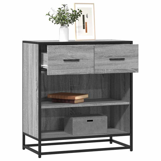 komód Szürke Sonoma 68x35x76 cm Gépi úton előállított fa