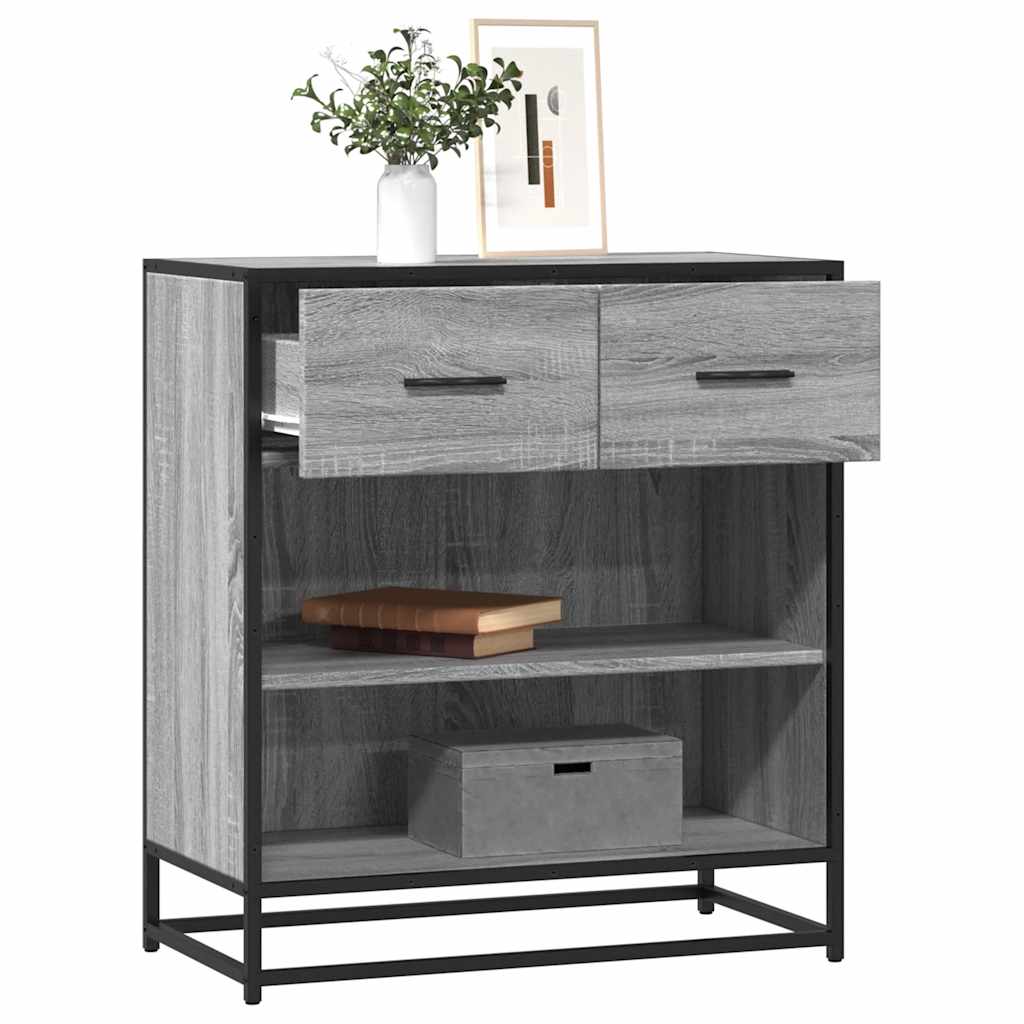 komód Szürke Sonoma 68x35x76 cm Gépi úton előállított fa