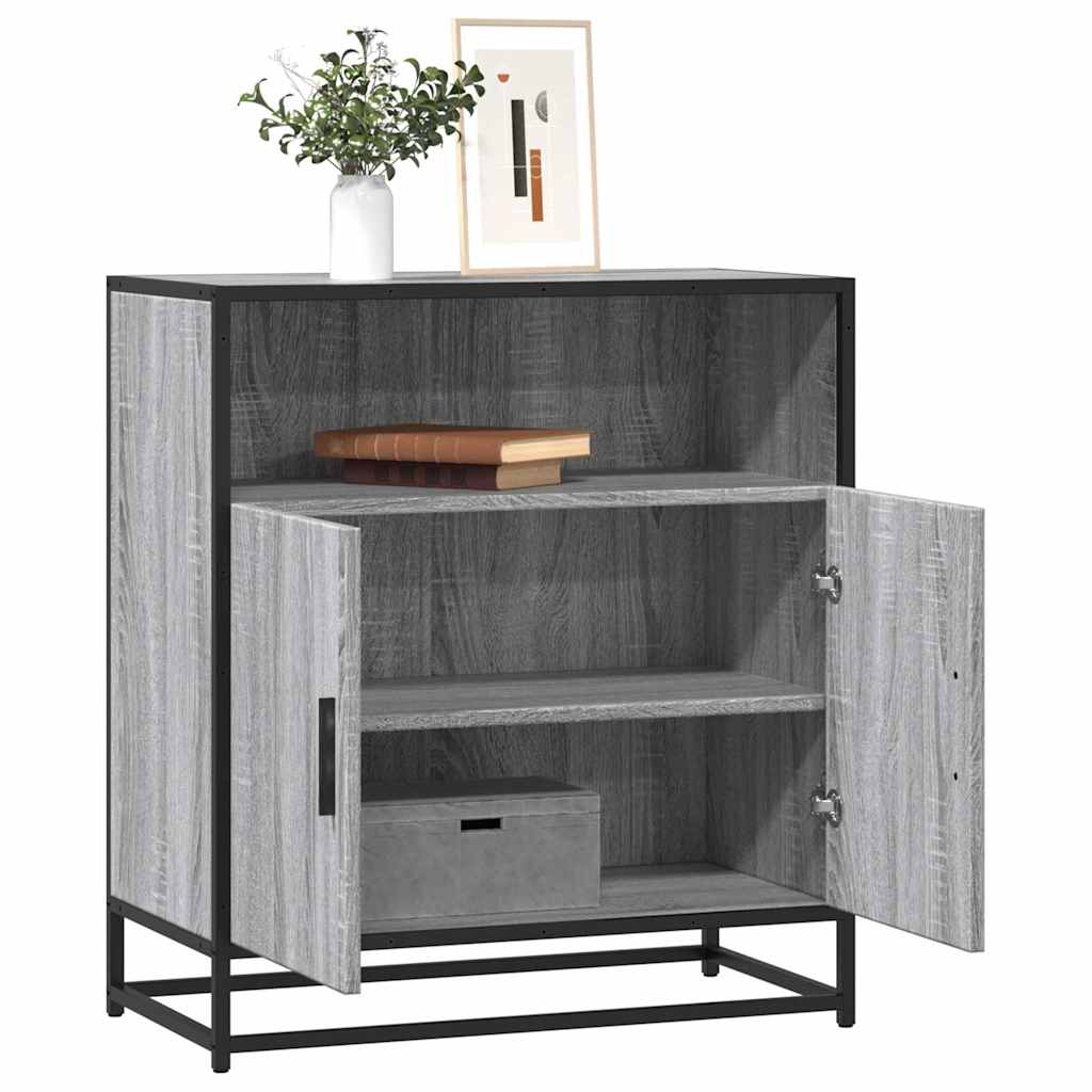 komód Szürke Sonoma 68x35x76 cm Gépi úton előállított fa