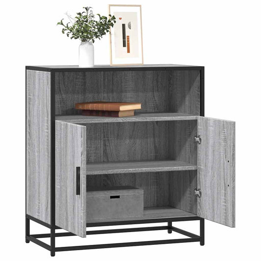 komód Szürke Sonoma 68x35x76 cm Gépi úton előállított fa