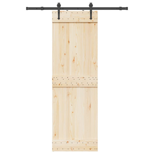 fekete acél tolóajtó fémszerelék készlet 152,5 cm
