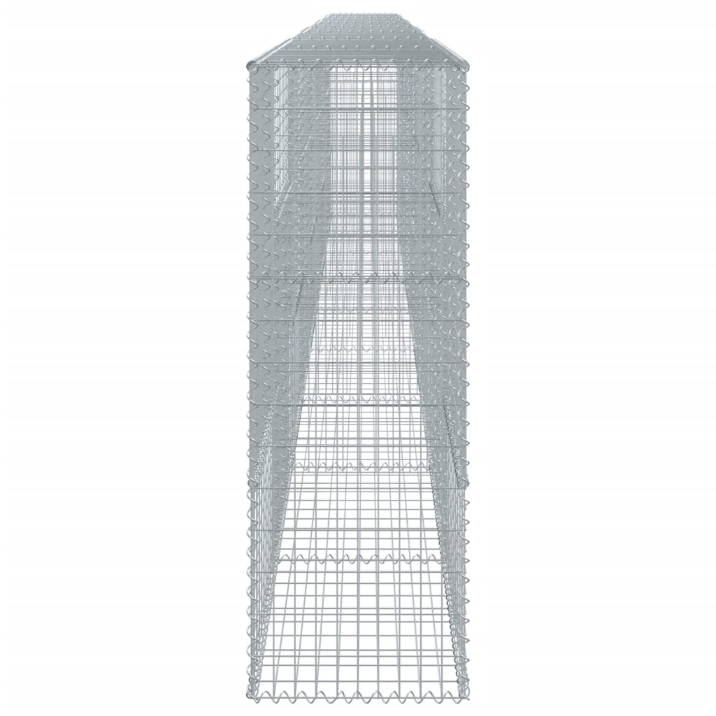 horganyzott vas gabion kosár fedéllel 900 x 50 x 150 cm