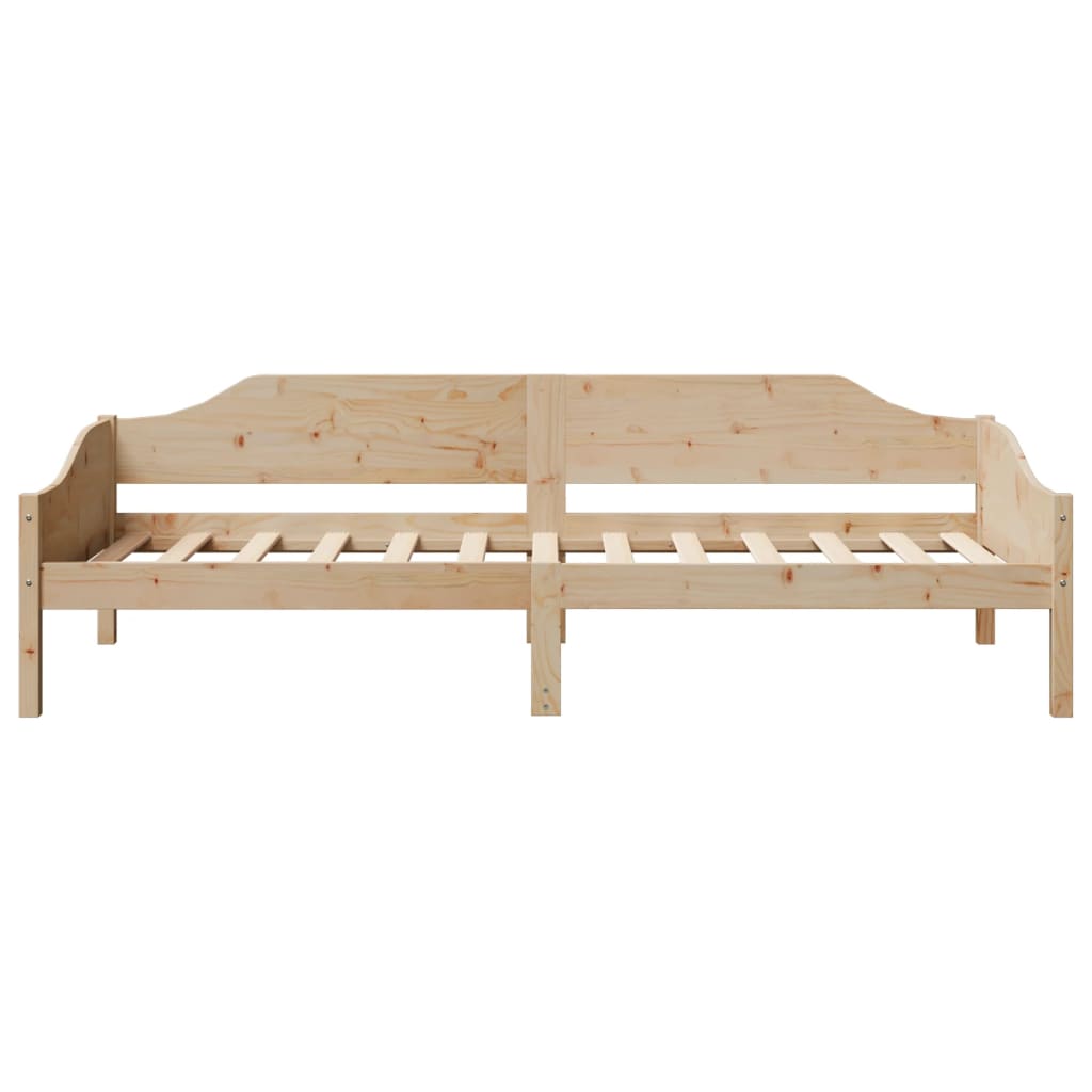 tömör fenyőfa ágy matrac nélkül 90 x 200 cm