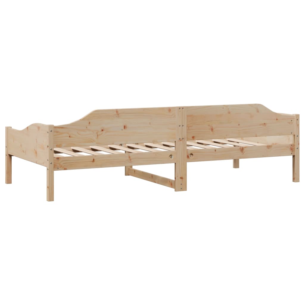tömör fenyőfa ágy matrac nélkül 90 x 200 cm
