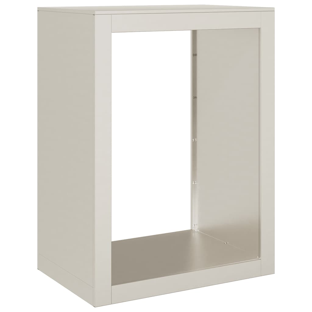tűzifa állvány 60x40x80 cm időjárásálló acélból