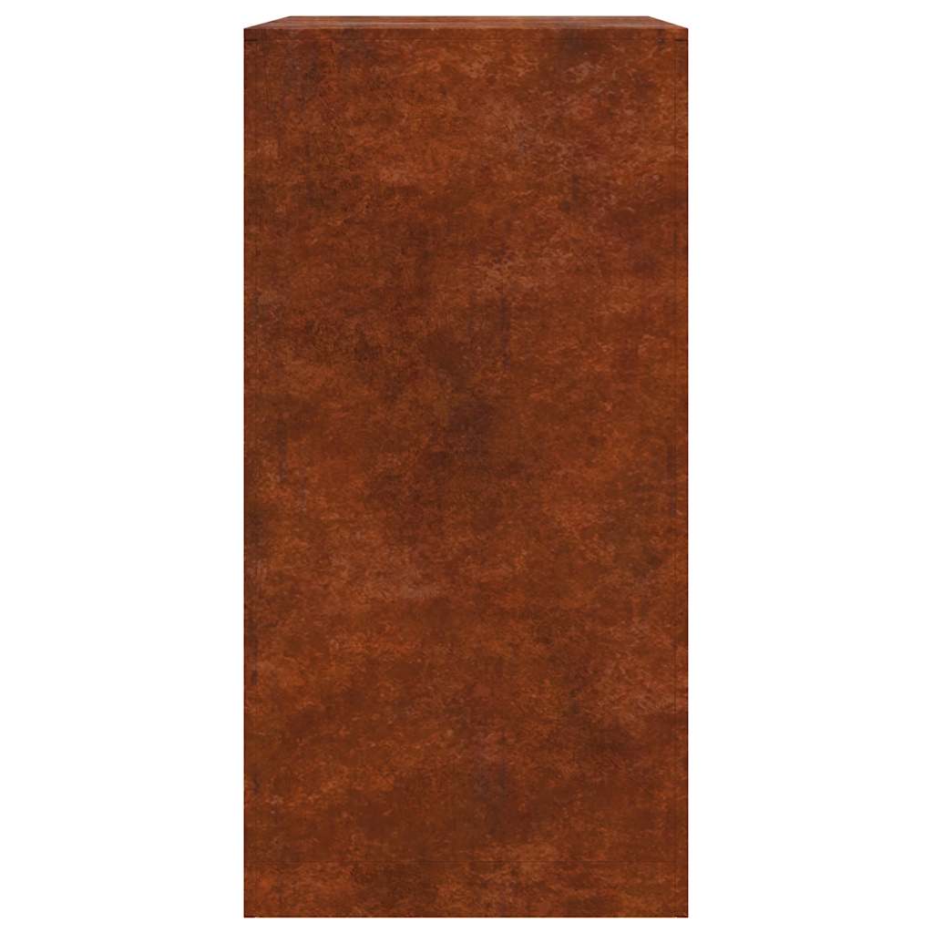 tűzifa állvány 60x40x80 cm időjárásálló acélból