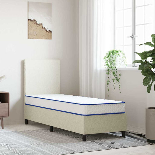 fehér memóriahabos matrac 70 x 200 x 17 cm puha