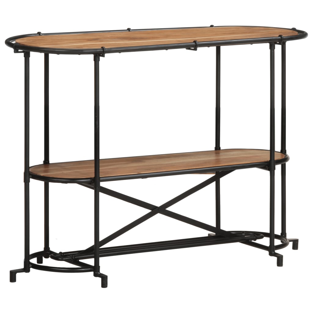 tömör akácfa tálalóasztal 110 x 42 x 76 cm