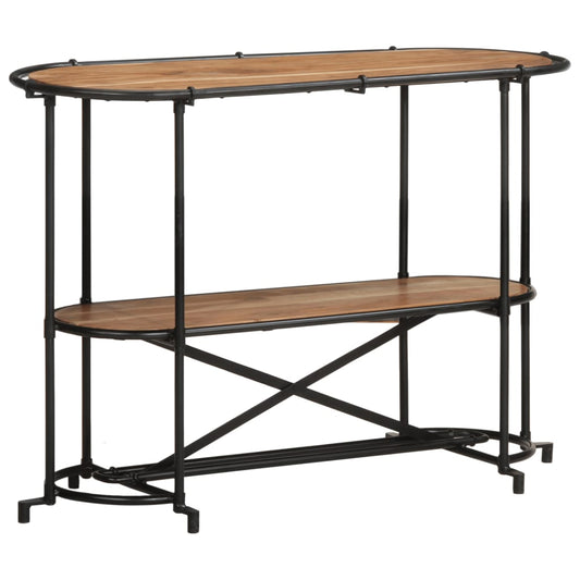tömör akácfa tálalóasztal 110 x 42 x 76 cm