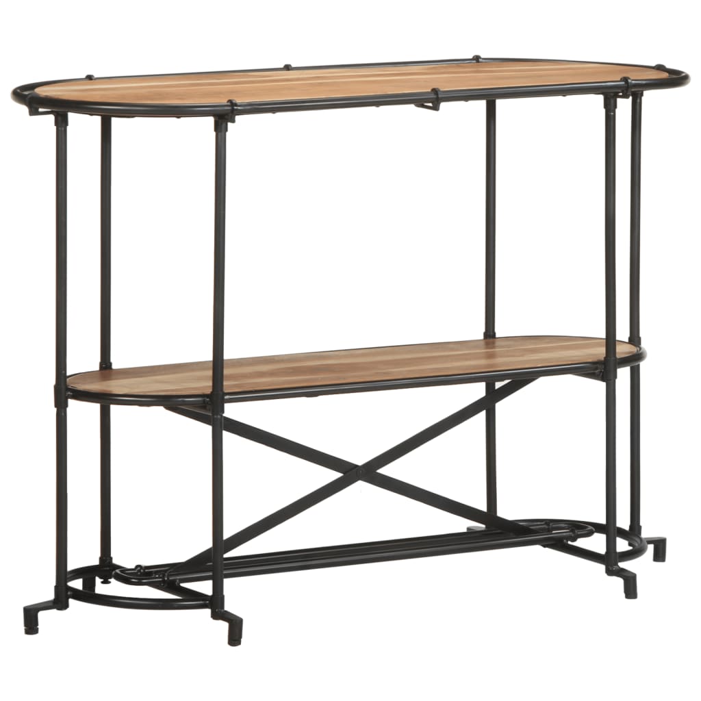 tömör akácfa tálalóasztal 110 x 42 x 76 cm