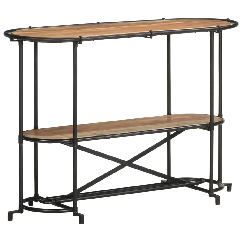 tömör akácfa tálalóasztal 110 x 42 x 76 cm