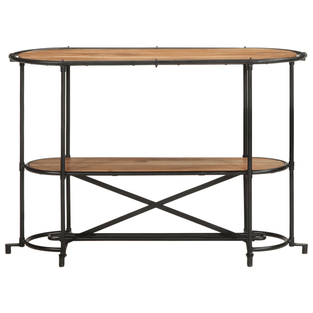 tömör akácfa tálalóasztal 110 x 42 x 76 cm