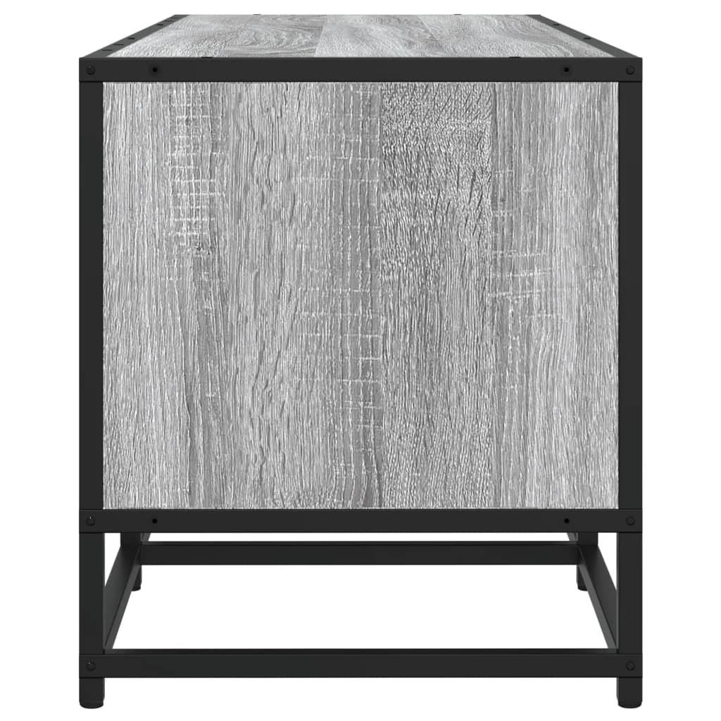 szürke sonoma színű szerelt fa TV-szekrény 180 x 35 x 41 cm