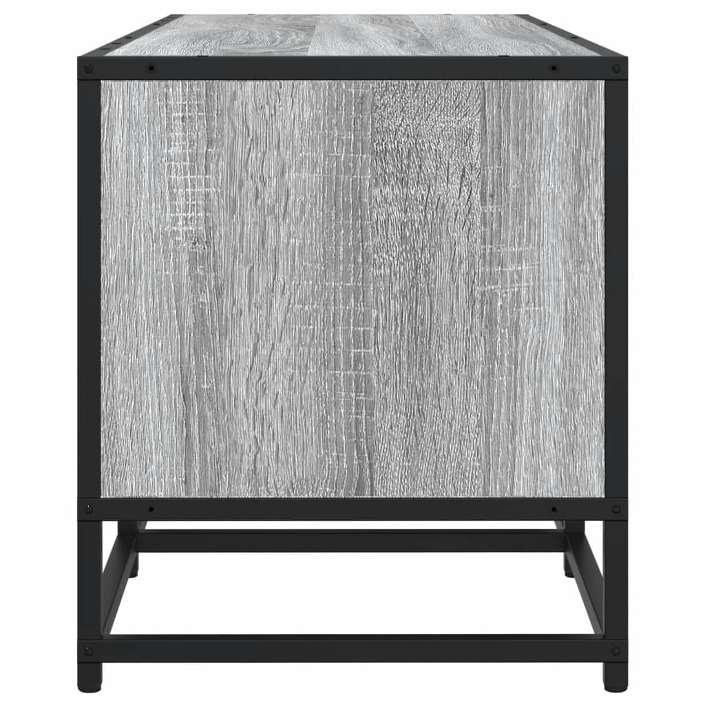 szürke sonoma színű szerelt fa TV-szekrény 180 x 35 x 41 cm