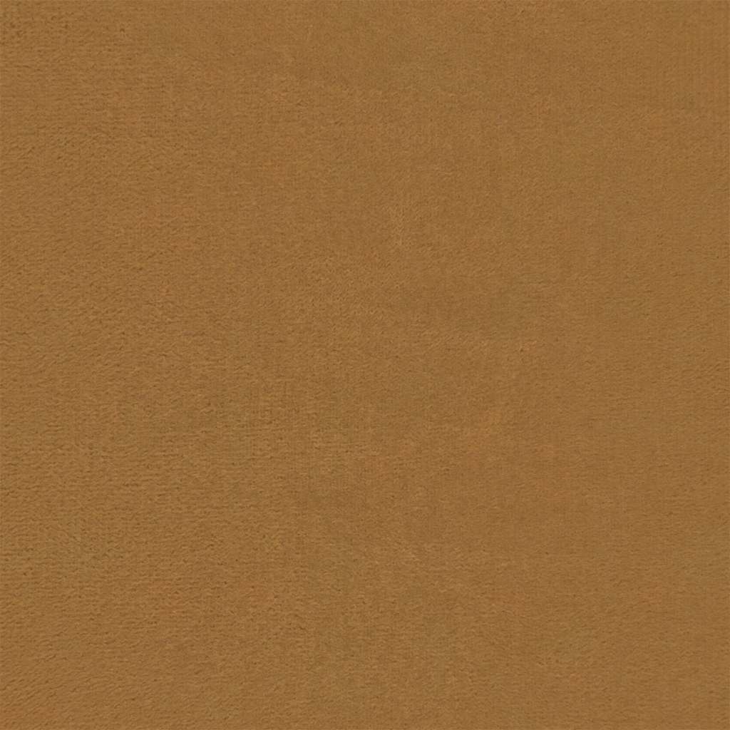 barna bársony pihenőfotel 64 x 74 x 84 cm