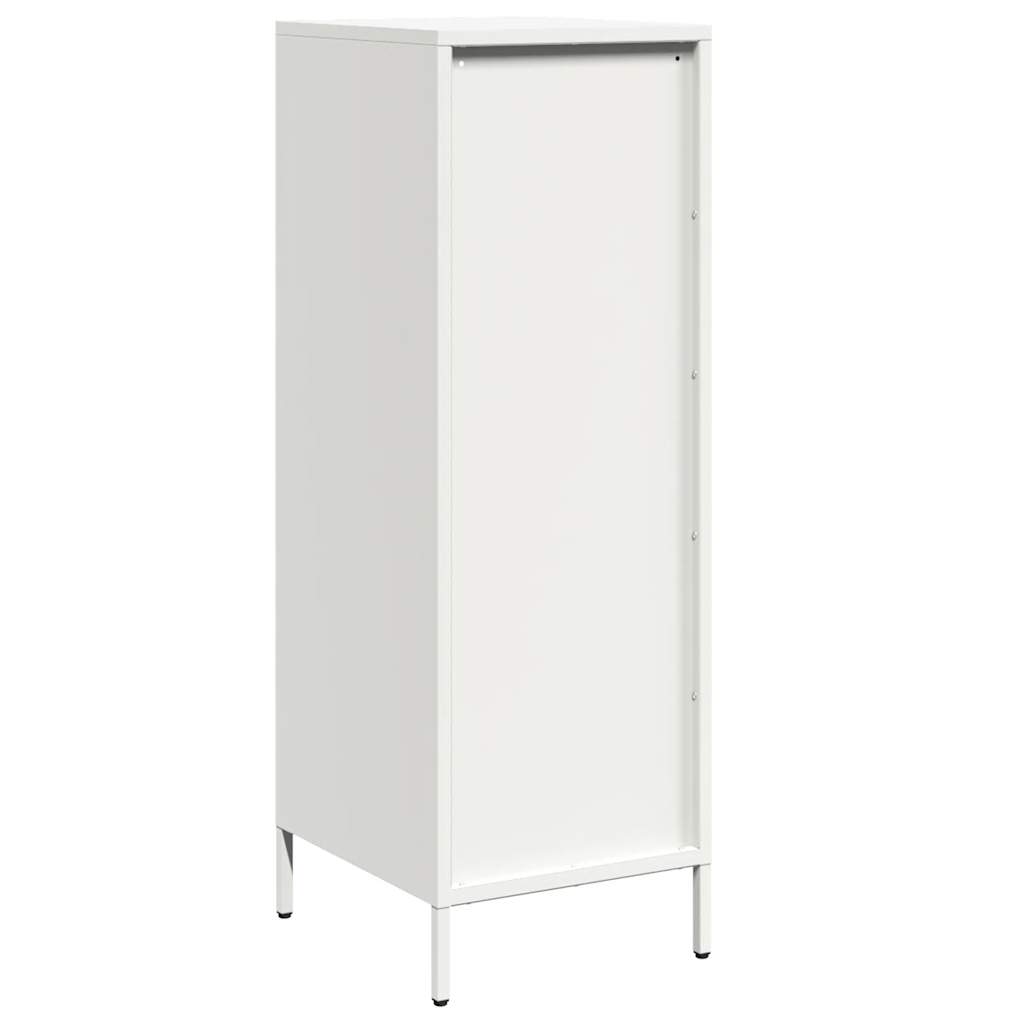 fehér acél magasszekrény 39 x 35 x 103,5 cm