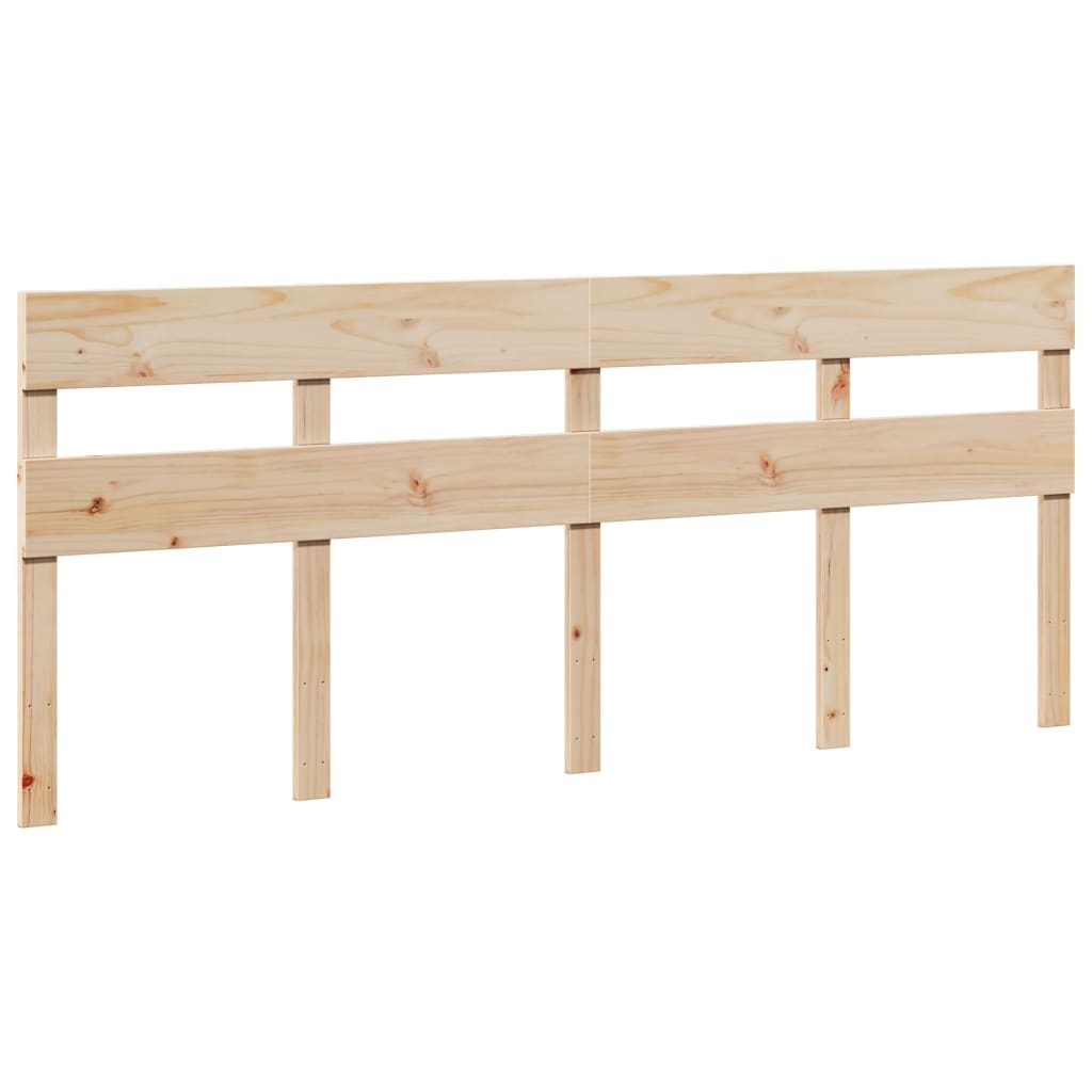 tömör fenyőfa ágy matrac nélkül 200 x 200 cm