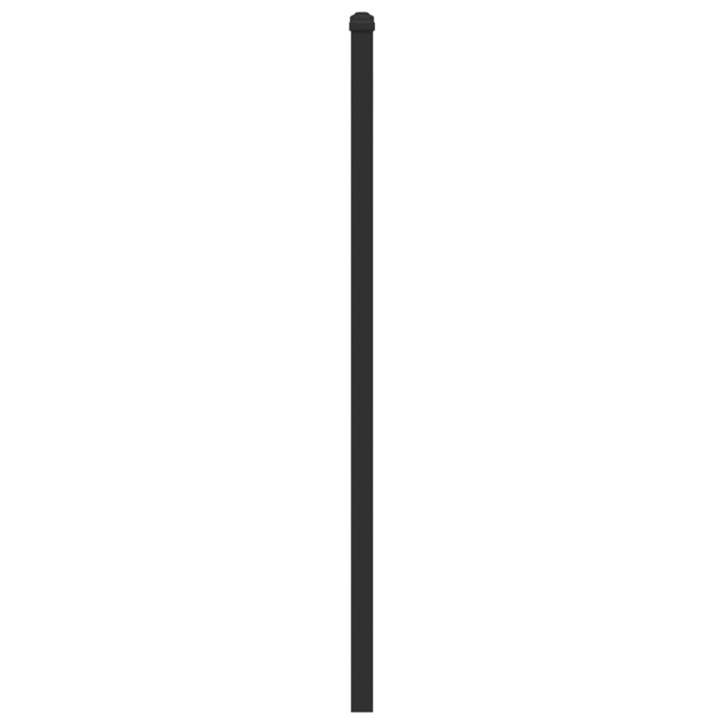 füstös tölgy színű szerelt fa és acél csere fejtámla 90 cm