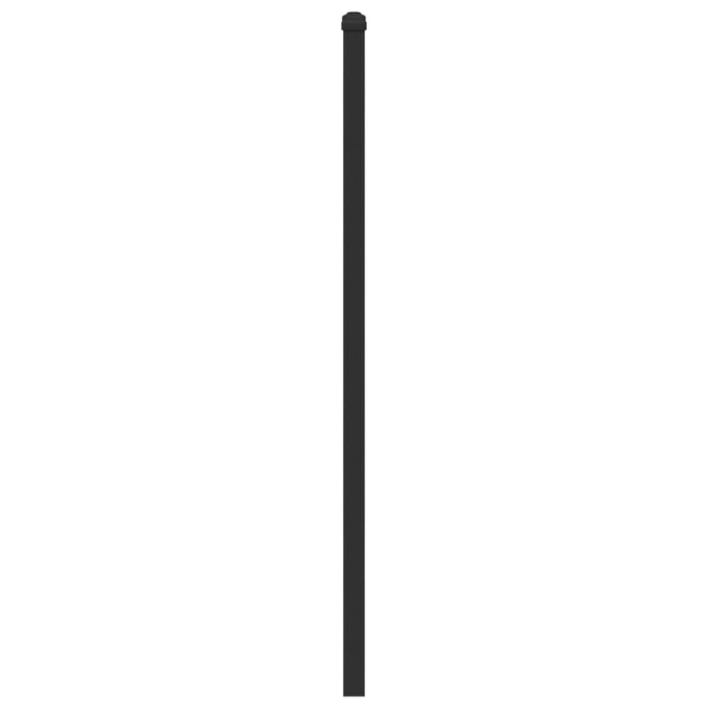 füstös tölgy színű szerelt fa és acél csere fejtámla 107 cm
