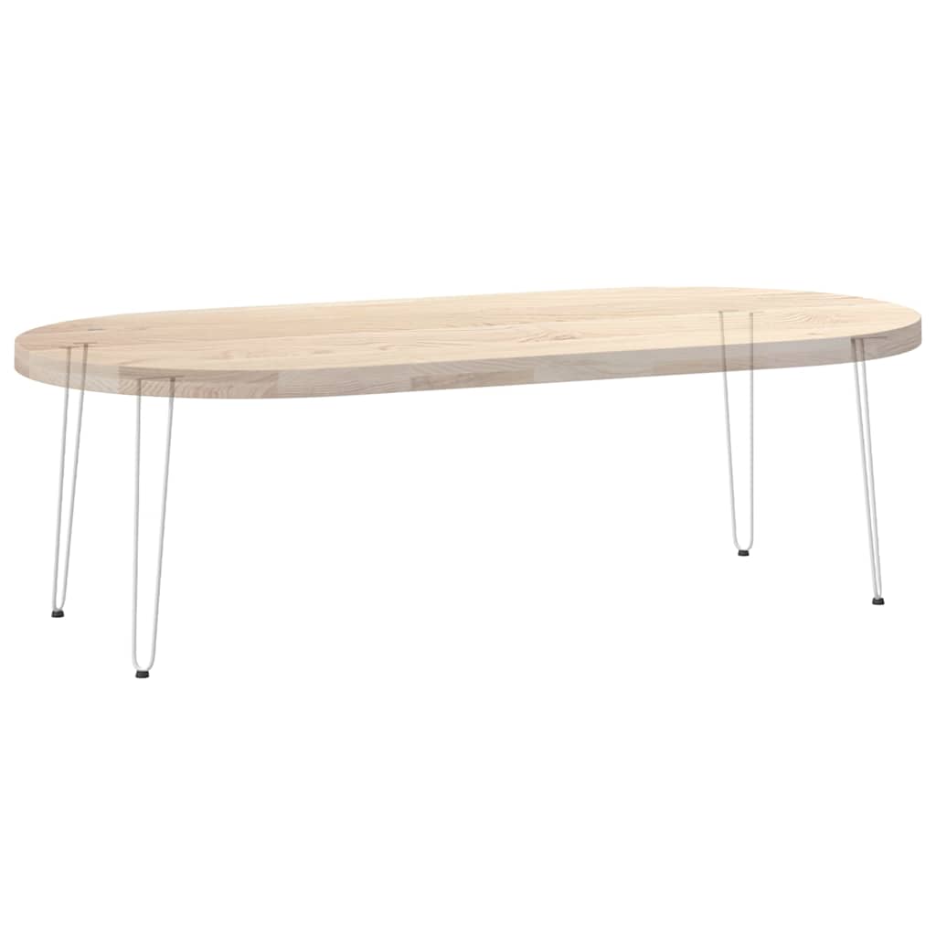 4 db-os hajtűlábak konzolasztalhoz, 72 cm, tömör acél, fehér
