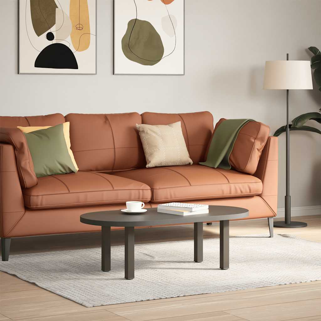 4 db natúr acél dohányzóasztal láb 42-44 cm acél