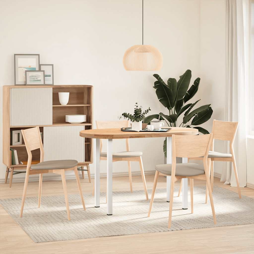 4 db fehér acél konzolasztal láb 72-74 cm