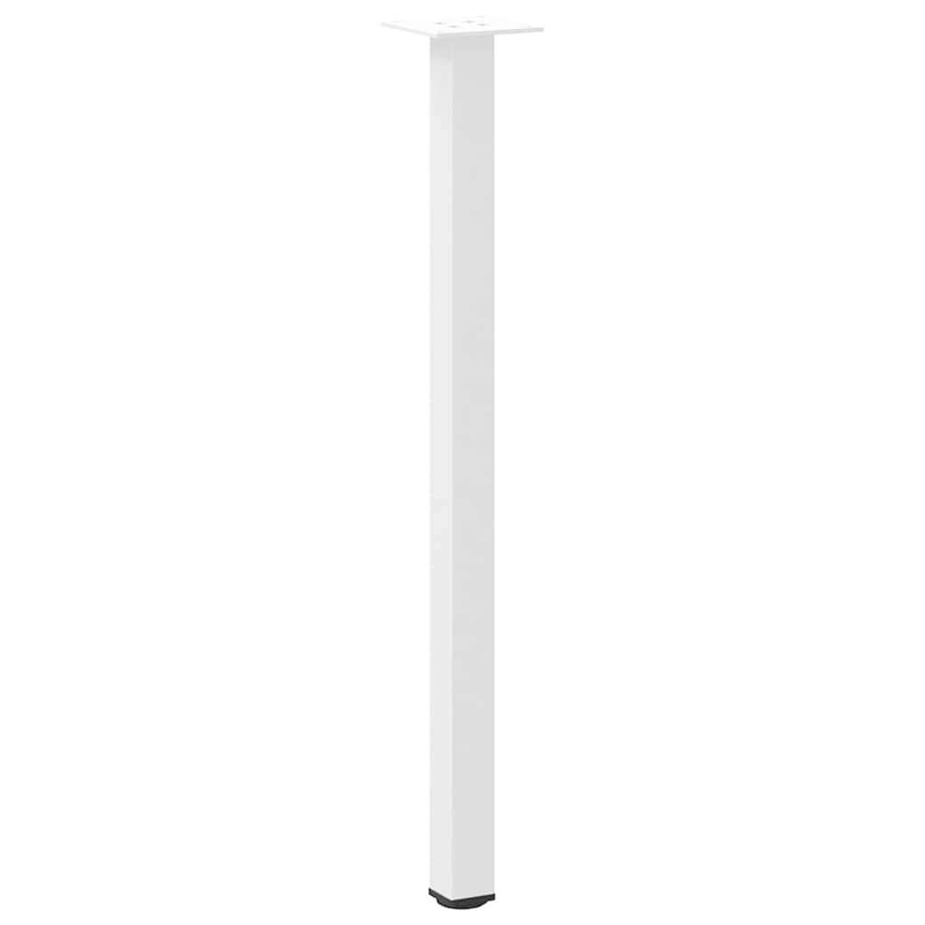 4 db fehér acél konzolasztal láb 72-74 cm