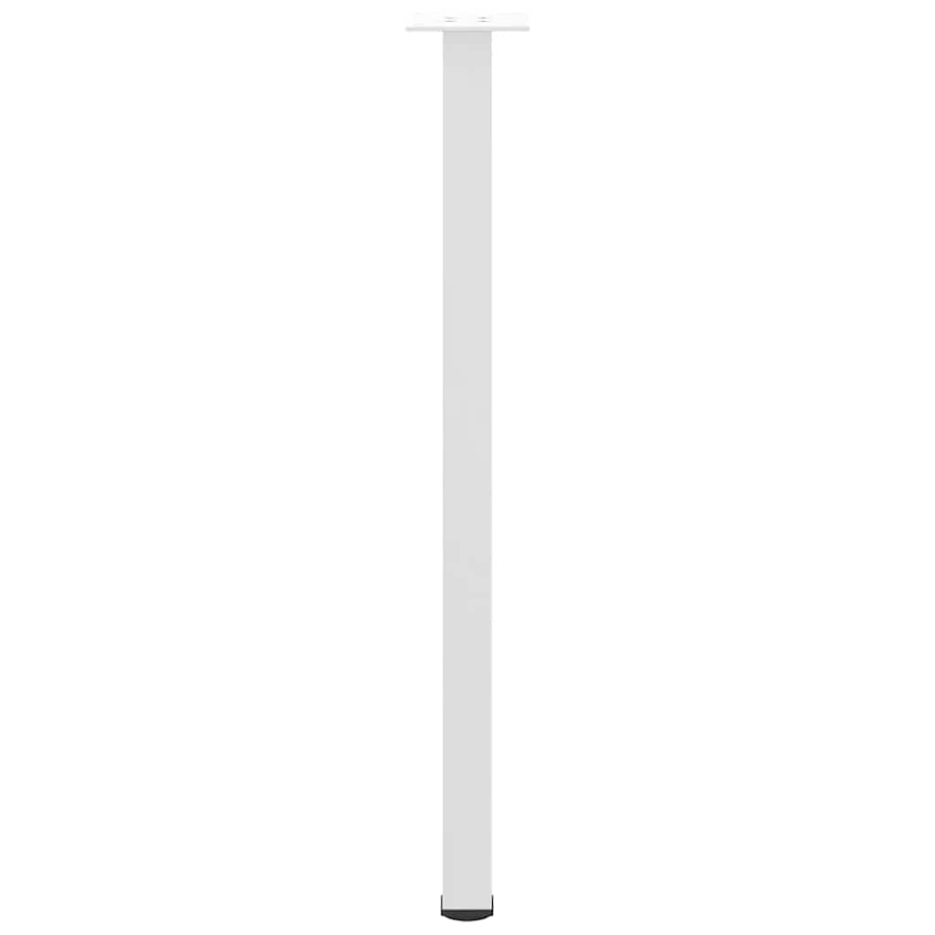 4 db fehér acél konzolasztal láb 72-74 cm
