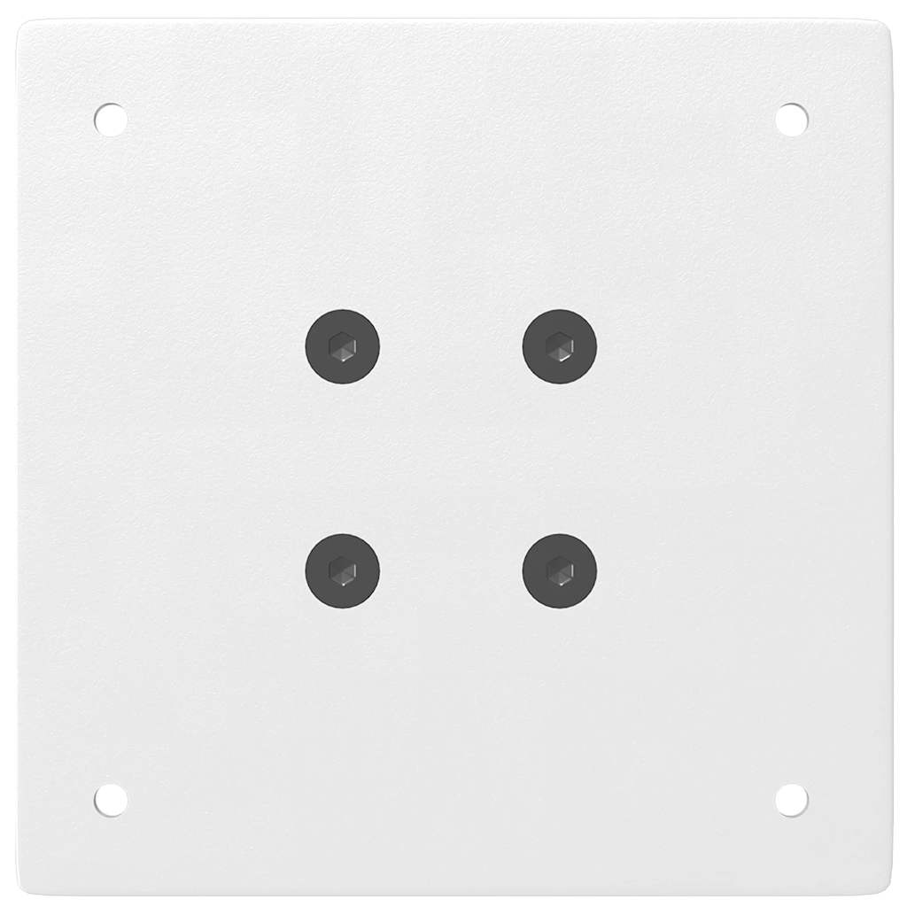 4 db fehér acél konzolasztal láb 72-74 cm