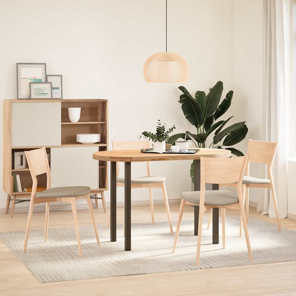 4 db natúr acél konzolasztal láb 72-74 cm acél