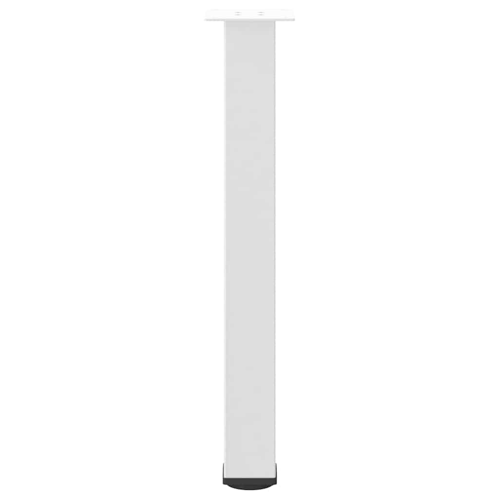 4 db fehér acél konzolasztal láb 72-74 cm