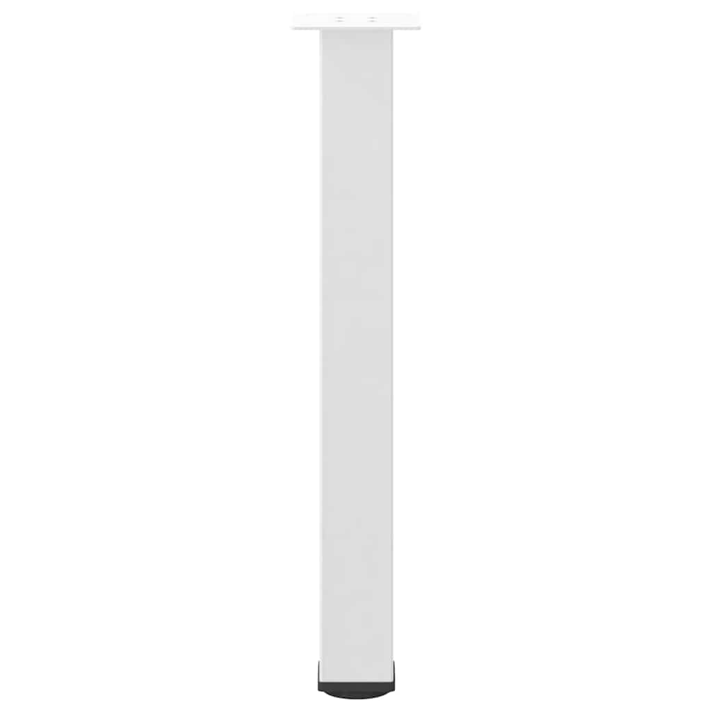 4 db fehér acél konzolasztal láb 72-74 cm