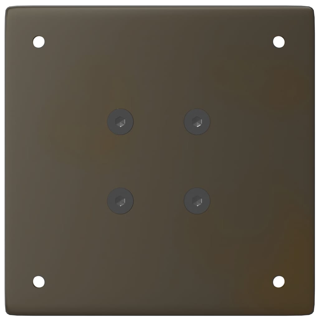 4 db natúr acél konzolasztal láb 72-74 cm acél
