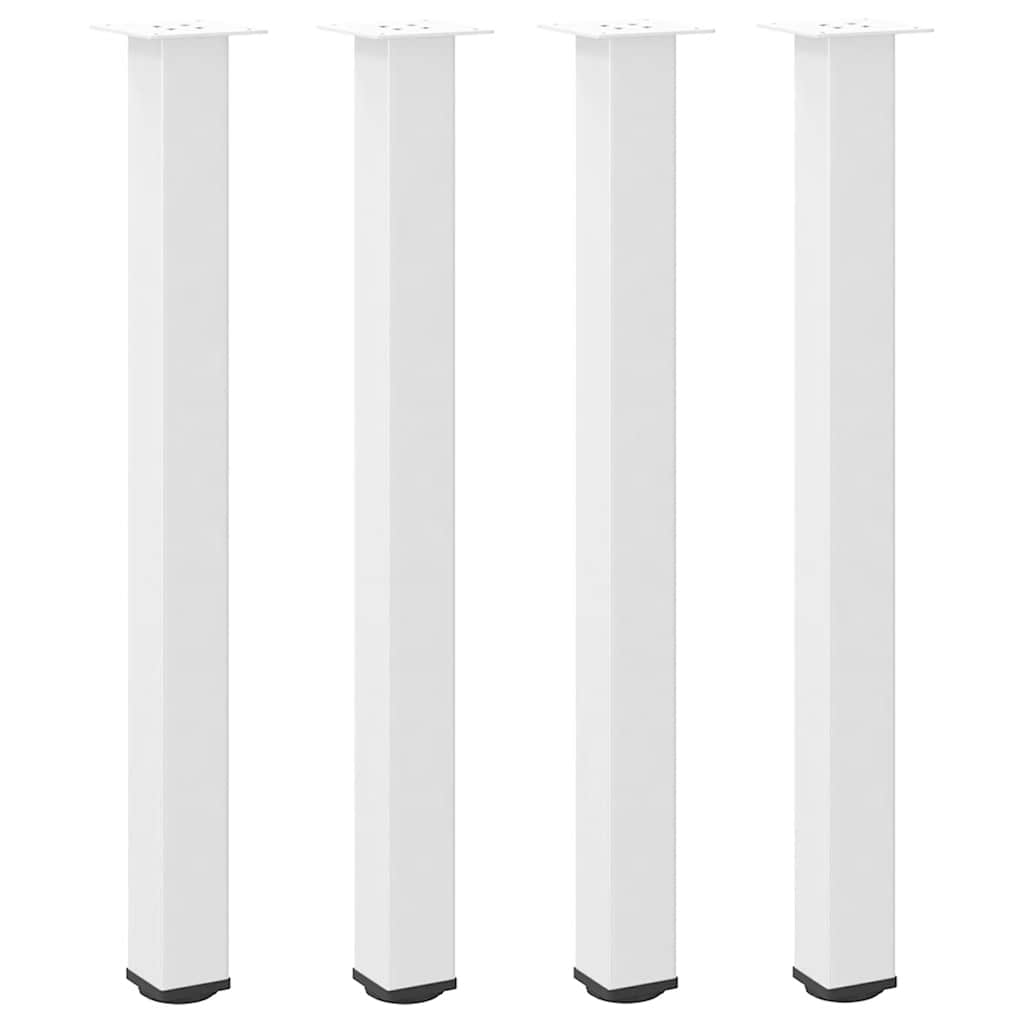 4 db fehér bárasztal láb 90-92 cm acél